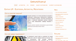 Desktop Screenshot of centrumlm.com.pl